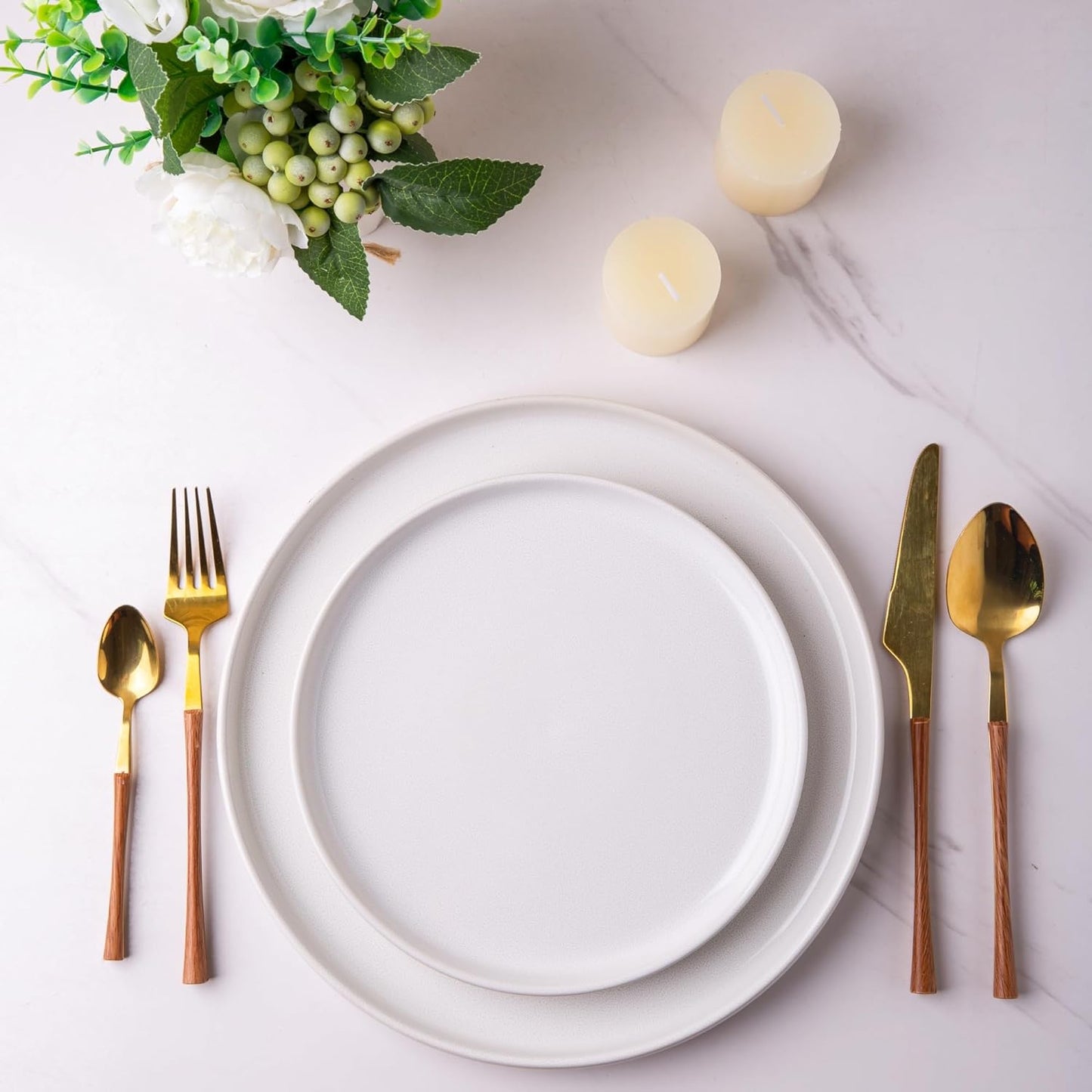 XTADW009 Dinnerware Set - Reactive White