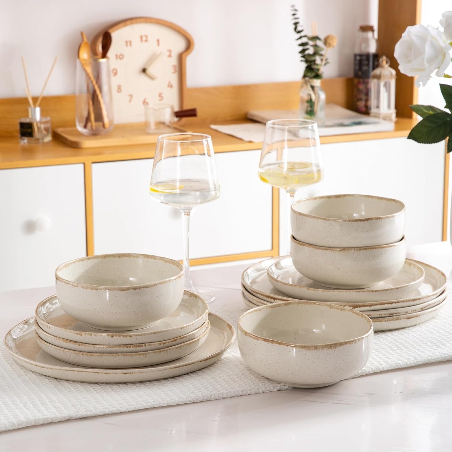 XQUDW005 Dinnerware Set - Cappuccino