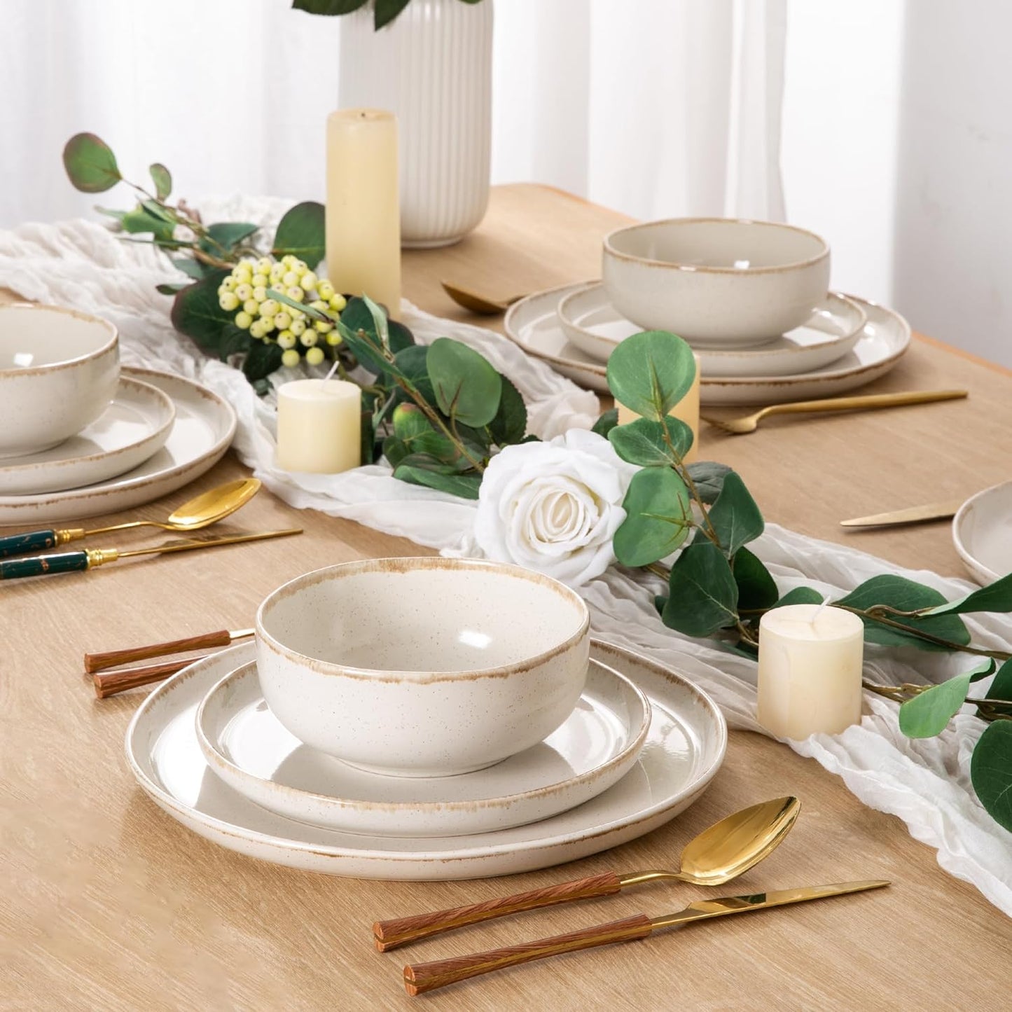 XQUDW005 Dinnerware Set - Cappuccino