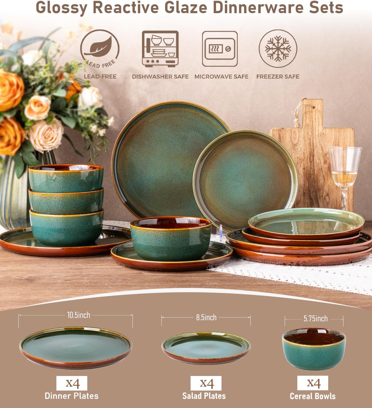 GDW067-Brown Green