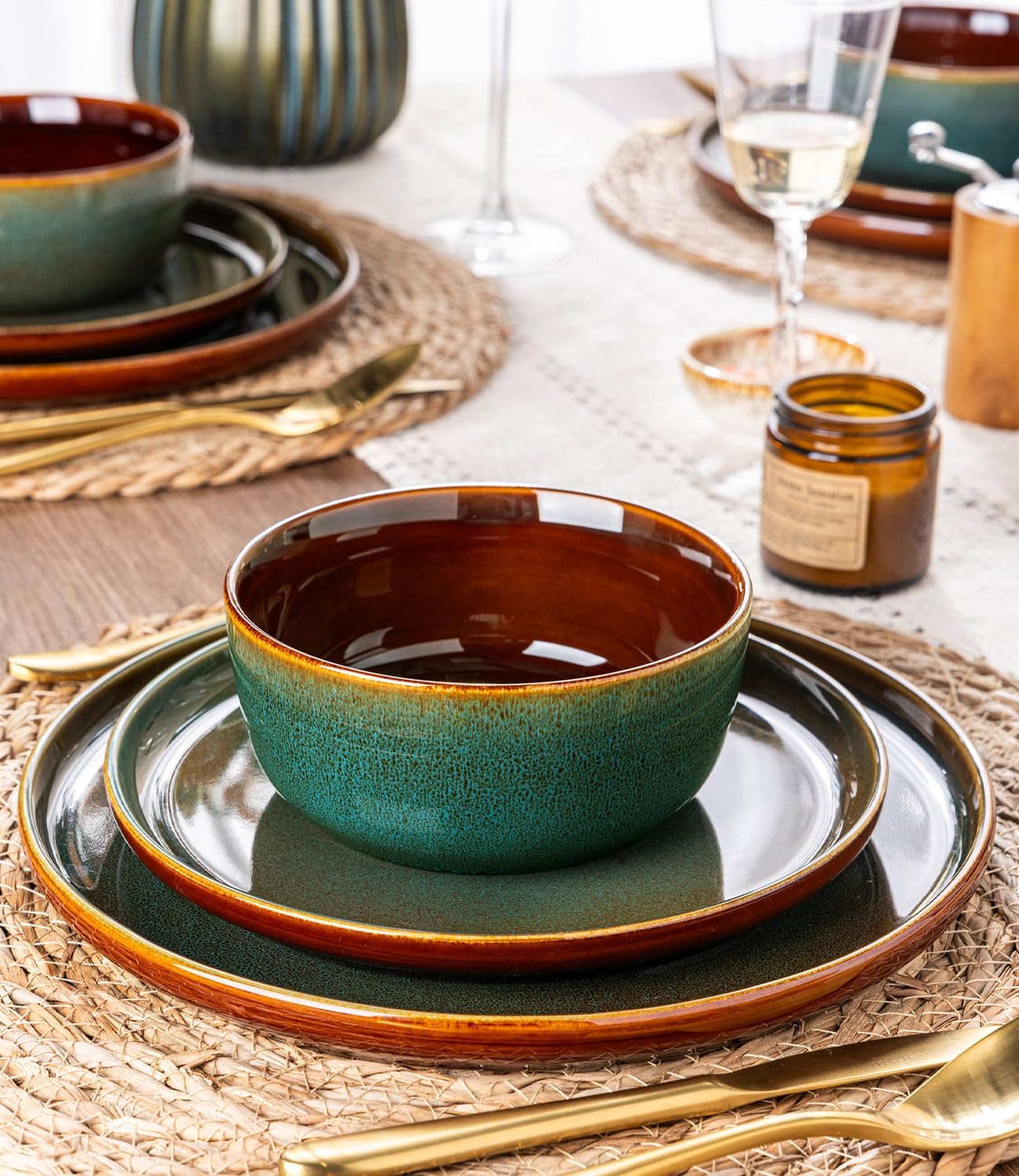 GDW067-Brown Green