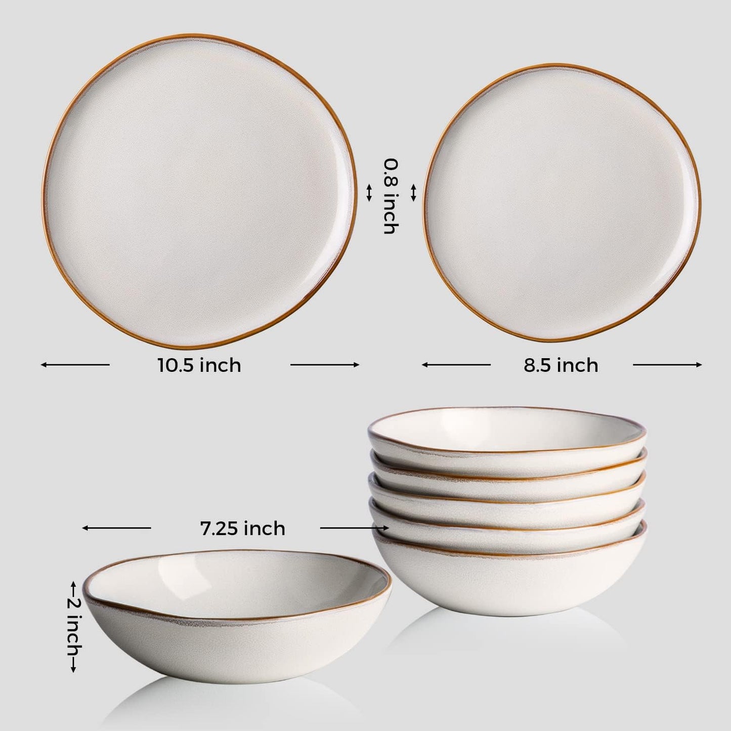 XTADW007WT Dinnerware set