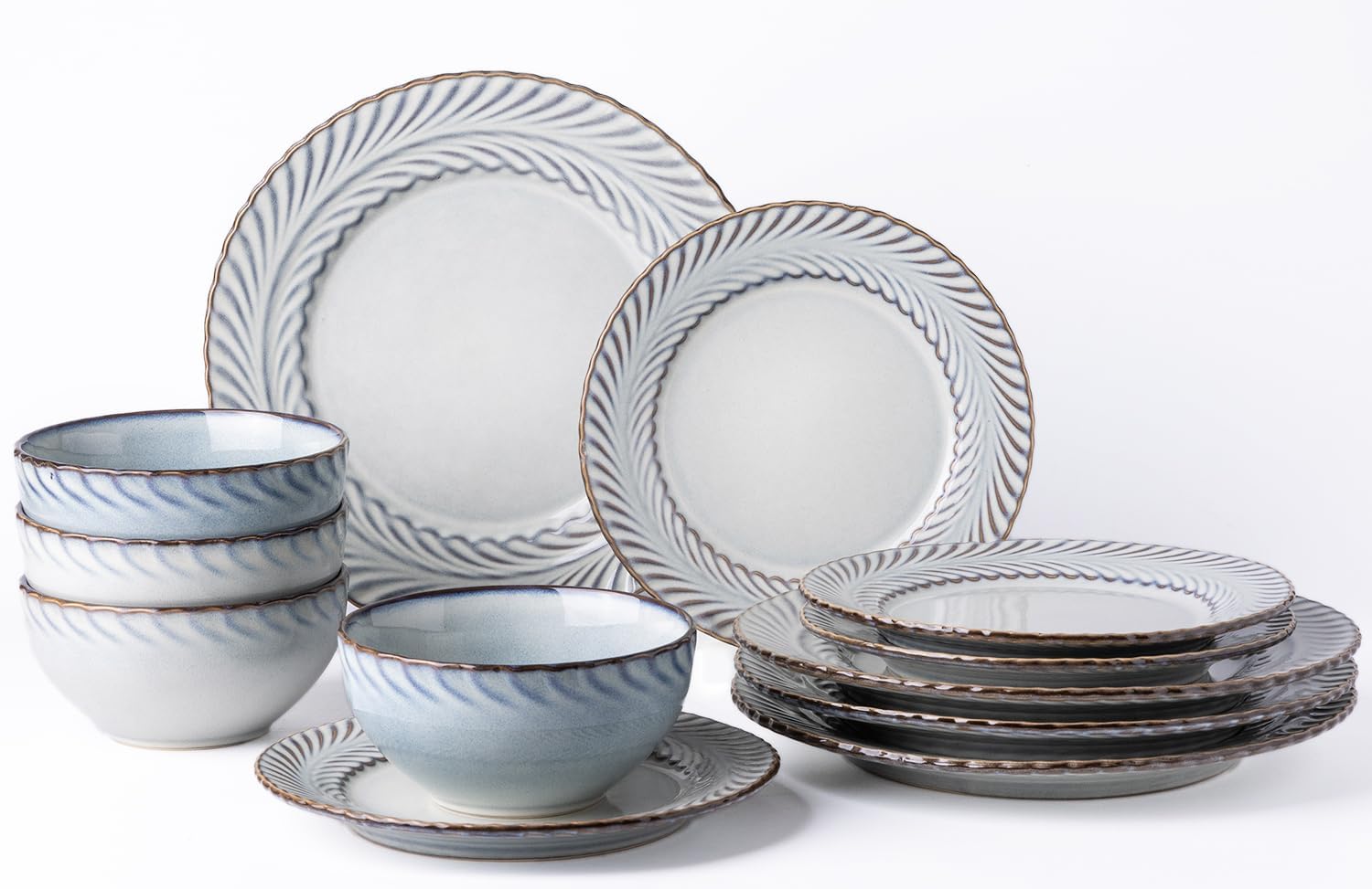 Tc Liling XTADW095 dinnerware set - Cloud Grey – Liling Ceramics