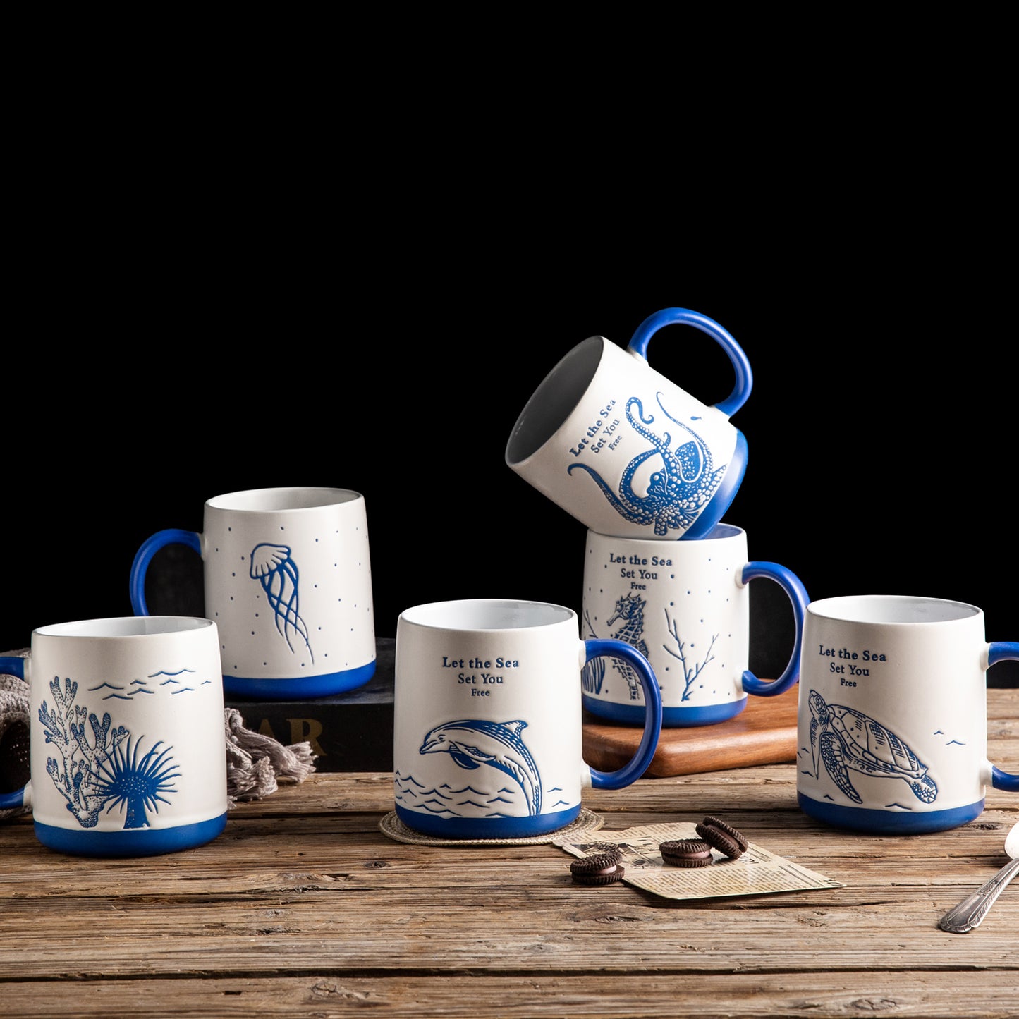 XHECM005BL Coffee mugs