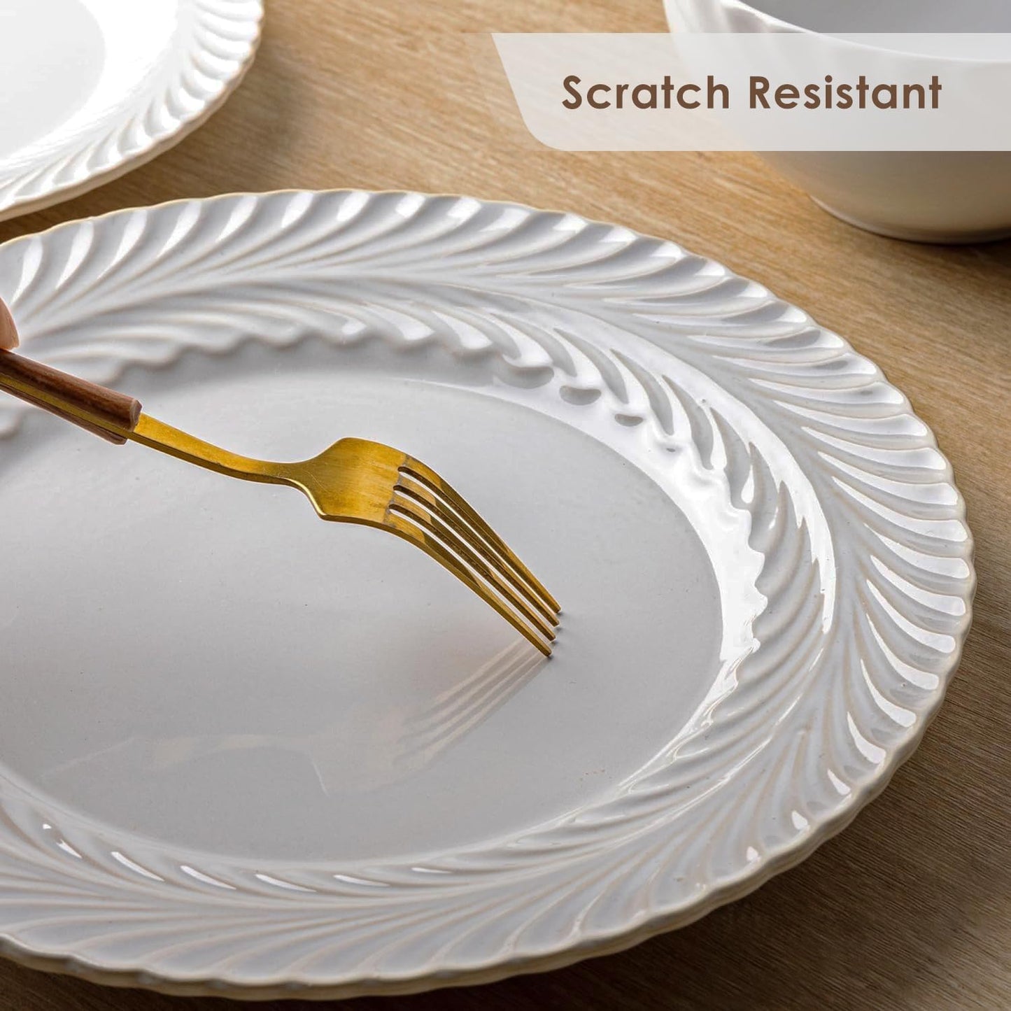 XTADW095 dinnerware set - Milk White