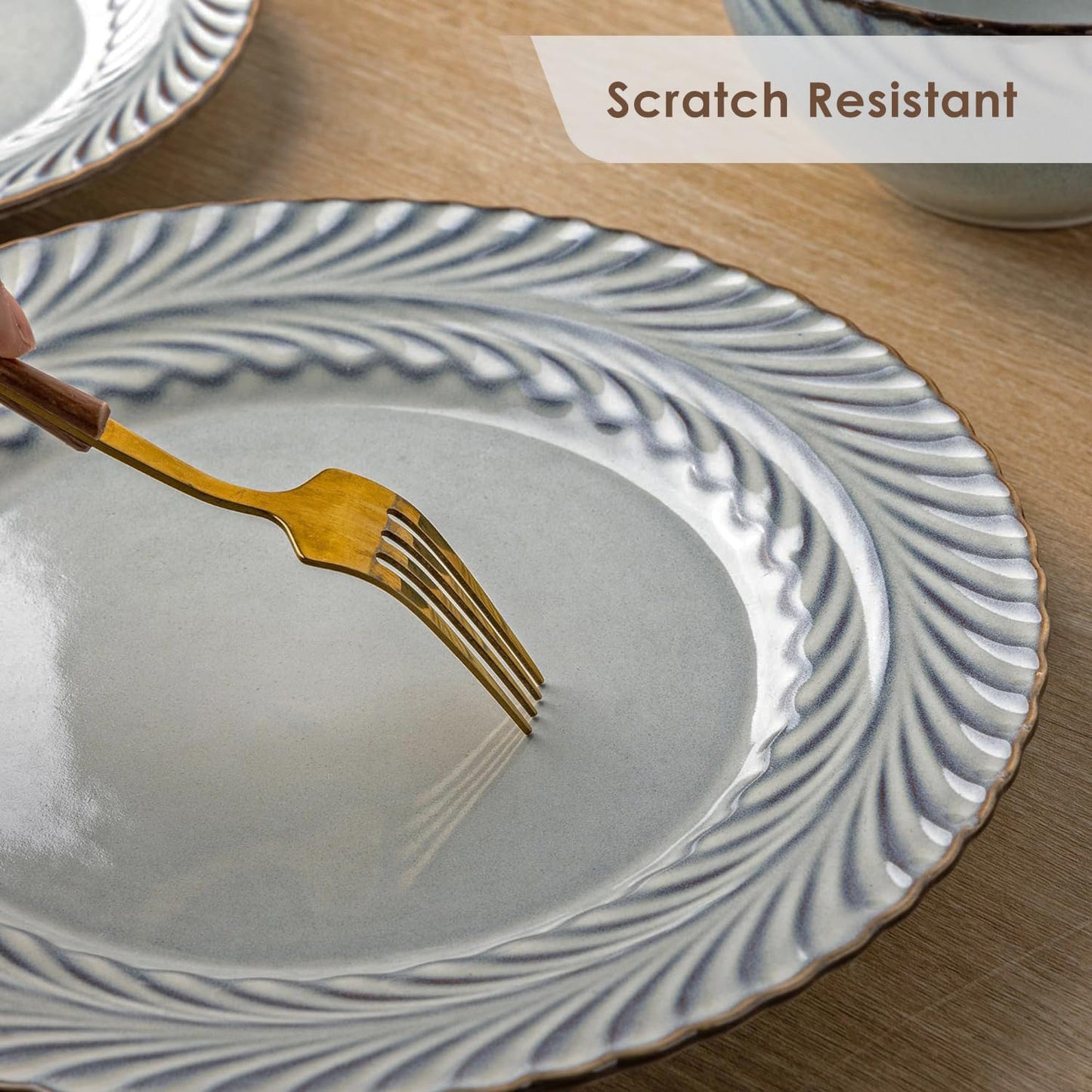 XTADW095 dinnerware set - Cloud Grey