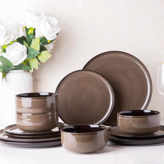 SLUDW011  Dinnerware Set - Chestnut