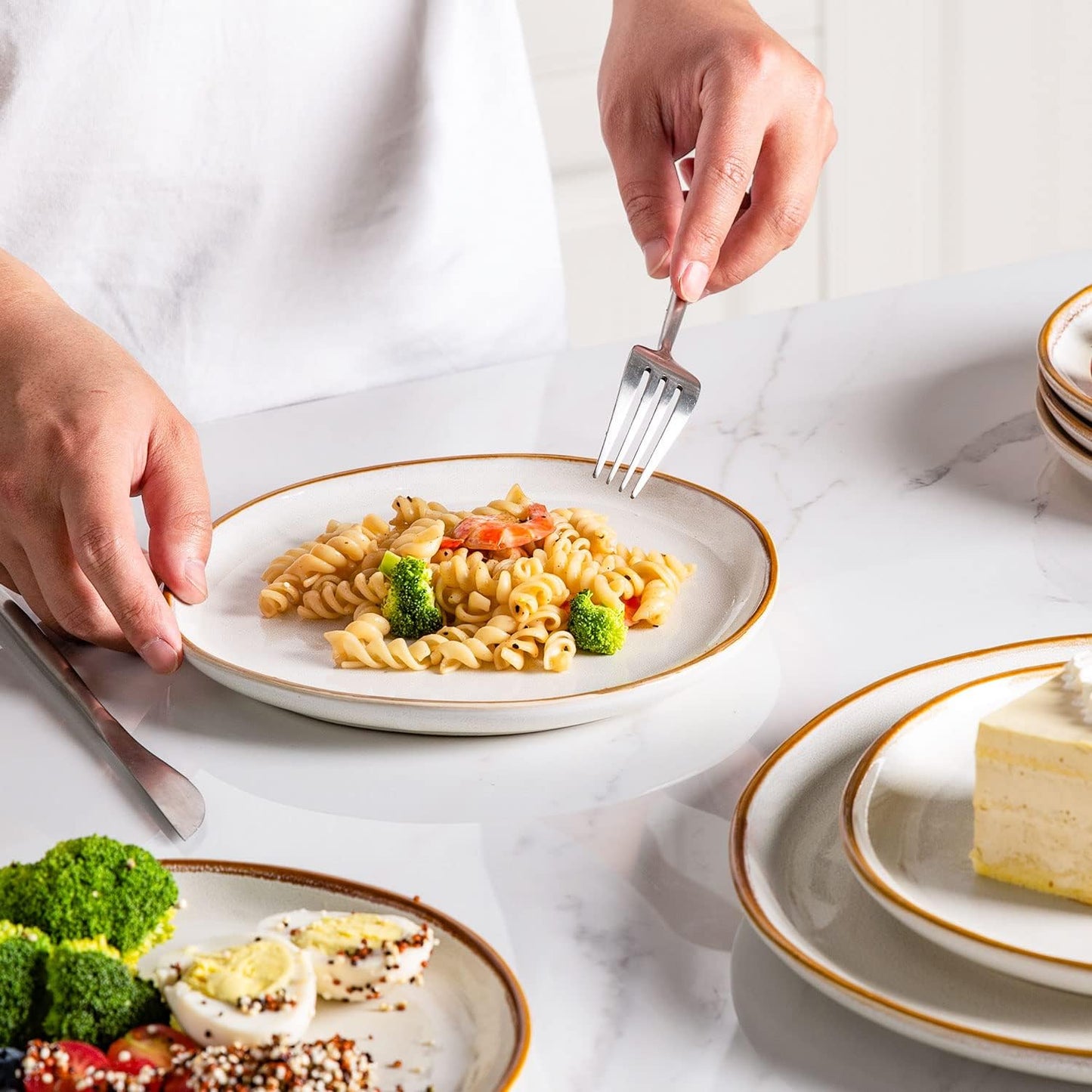 XTADW007WT Dinnerware set