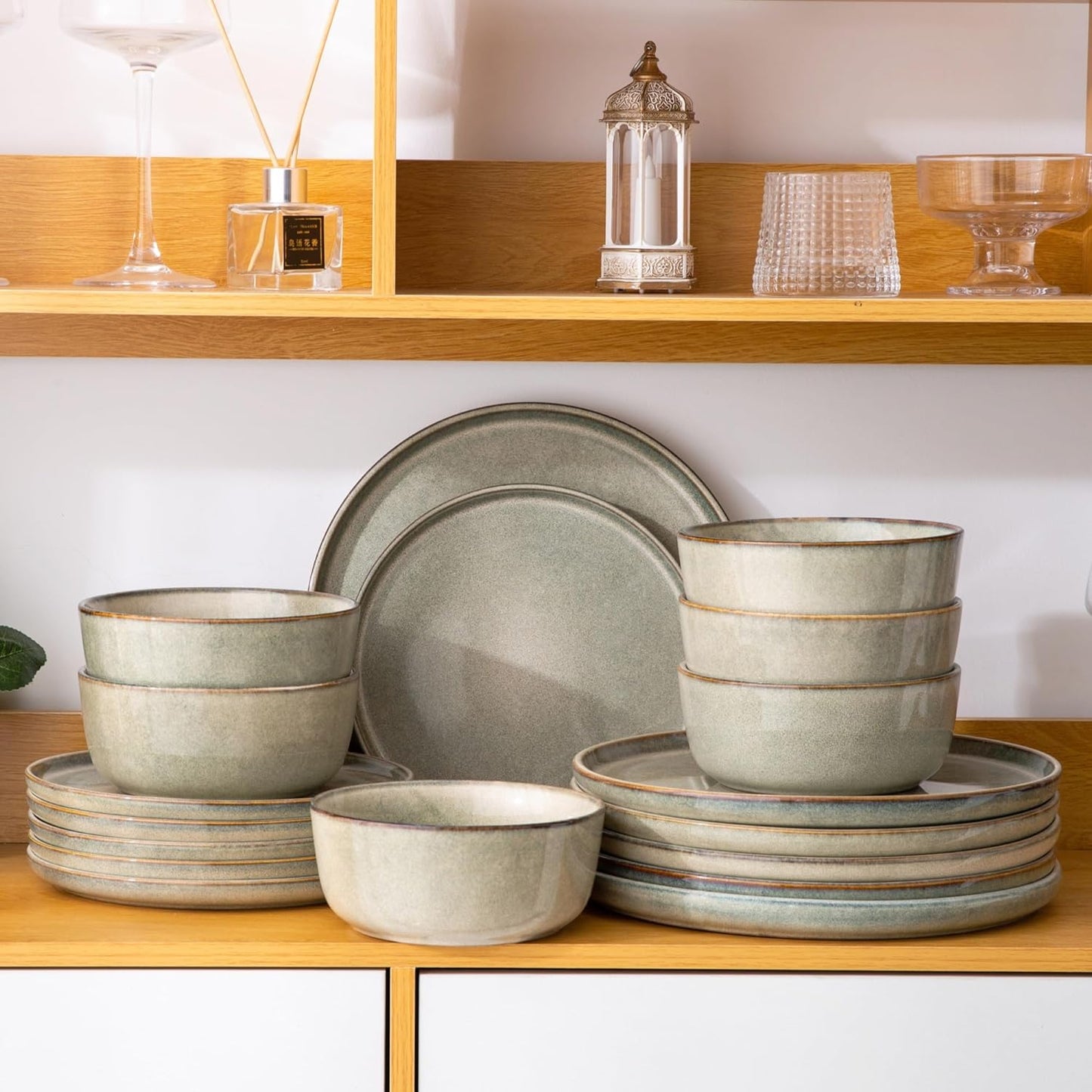 JYIDW009 Dinnerware Set - Reactive Glaze