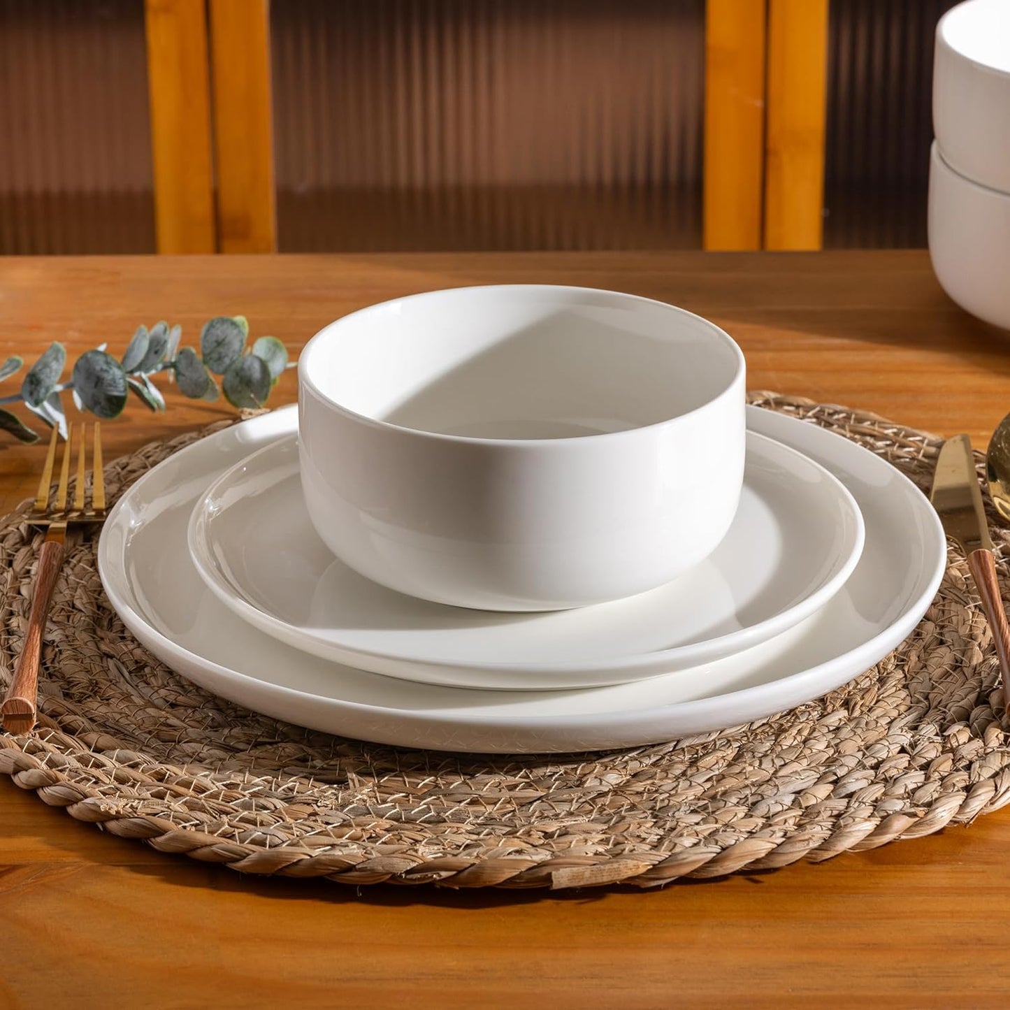 SLUDW011  Dinnerware Set - White