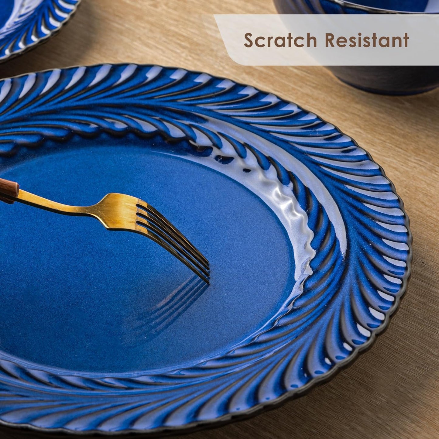 XTADW095 dinnerware set - Moody Blue