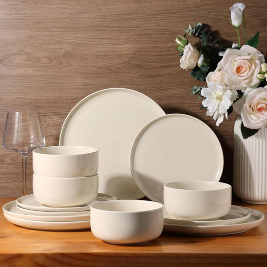 SLUDW011  Dinnerware Set - Cream