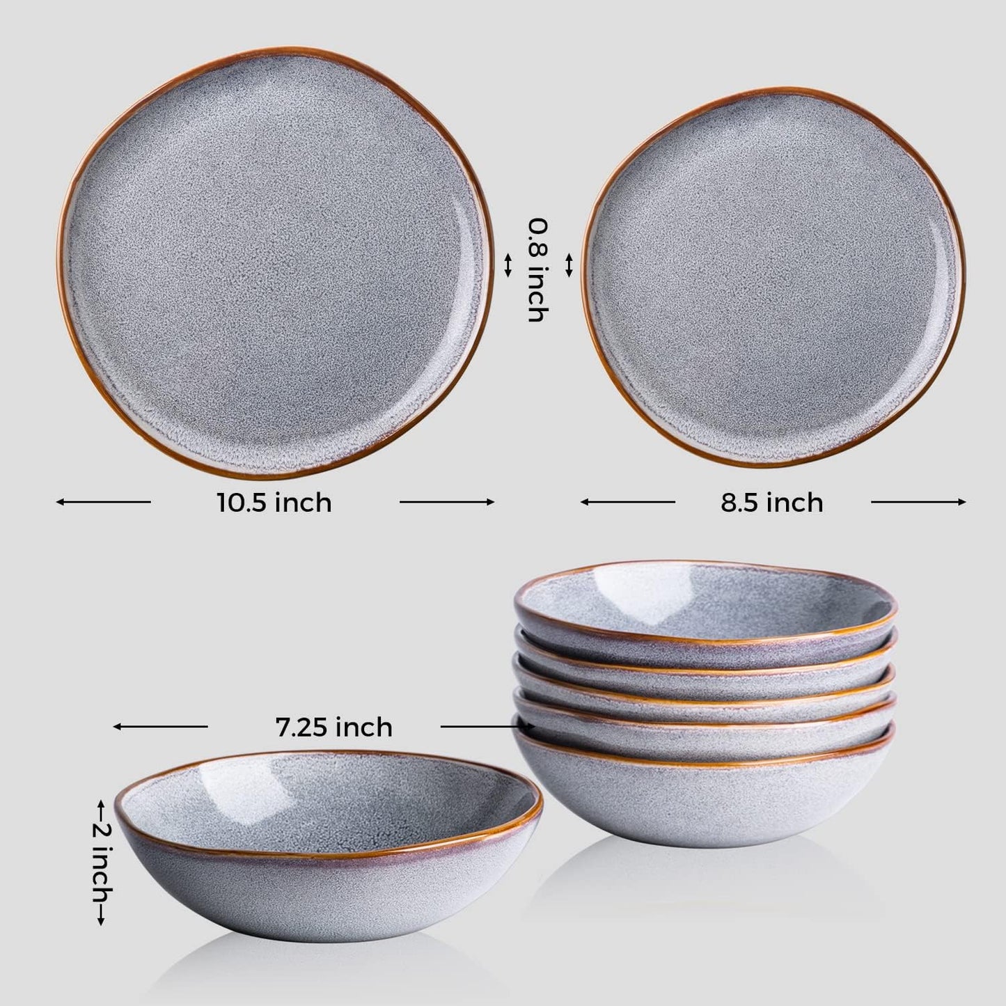 XTADW007BL Dinnerware set