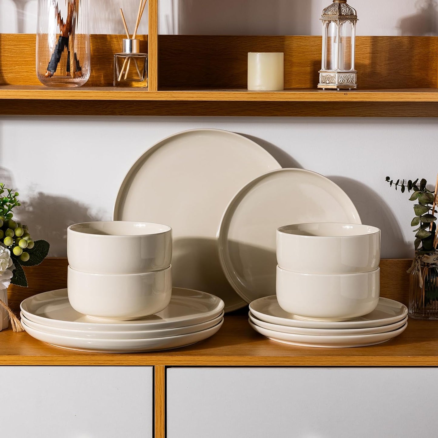 SLUDW011  Dinnerware Set - Cream