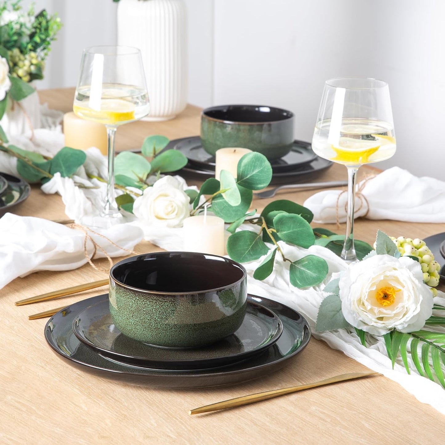 SLUDW011  Dinnerware Set - Green