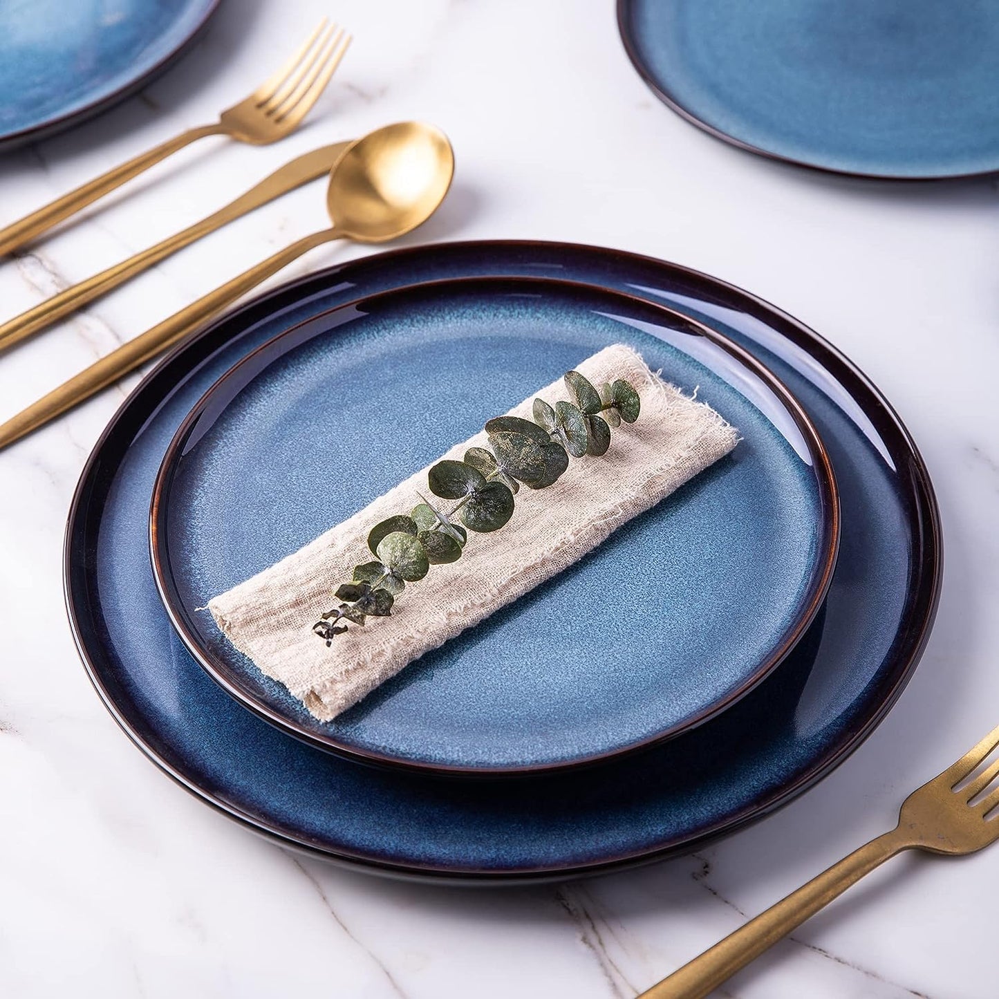 SLUDW011  Dinnerware Set - Blue